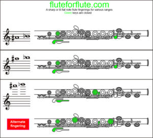 How to Play B Flat on Flute