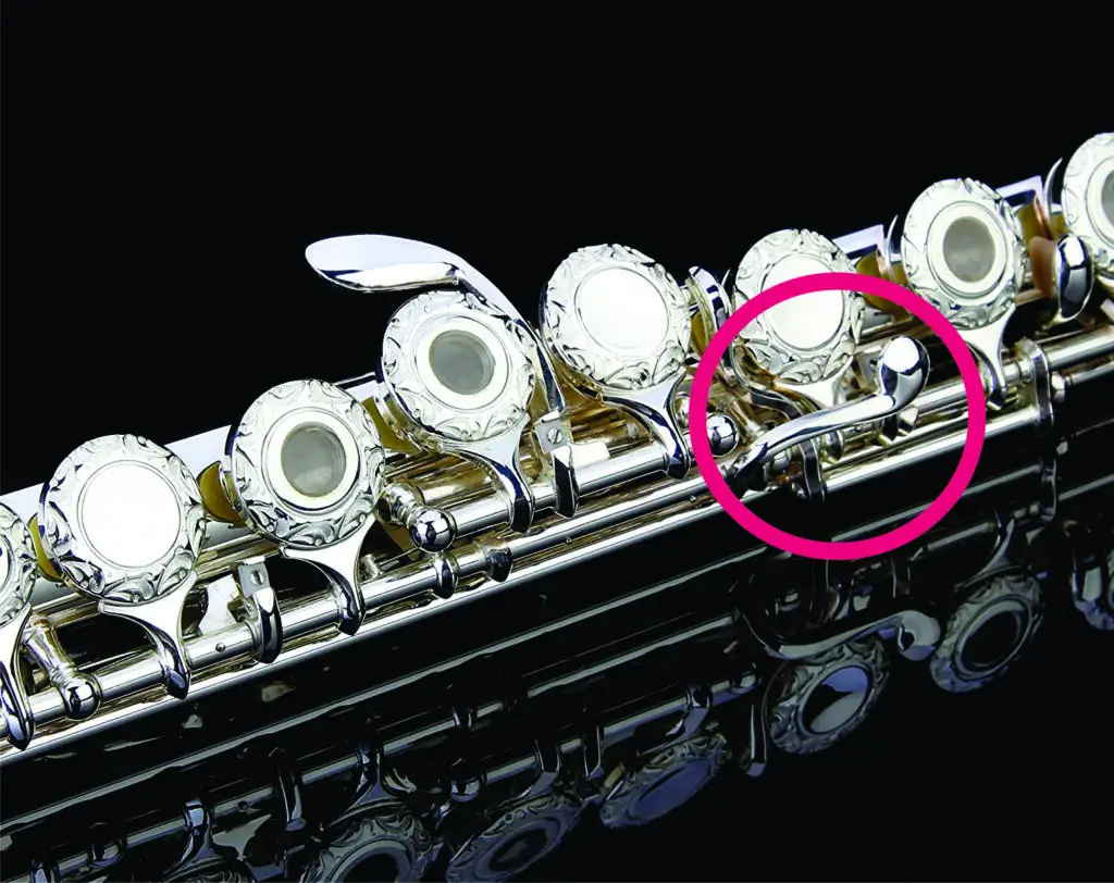 c# trill key on flute