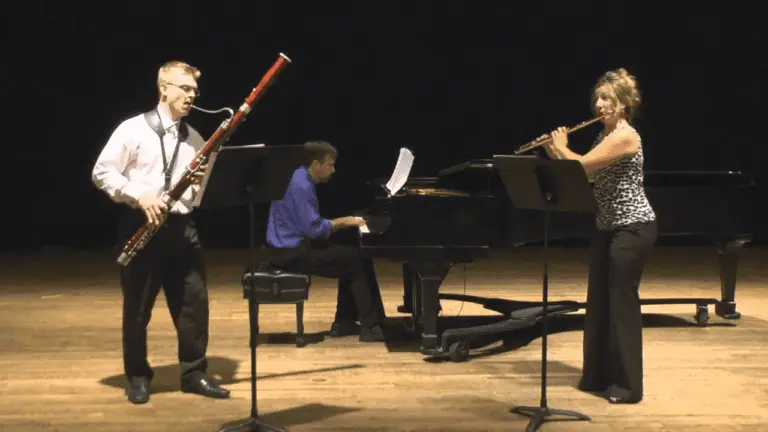 Flute, bassoon, and piano repertoire: Trio music list