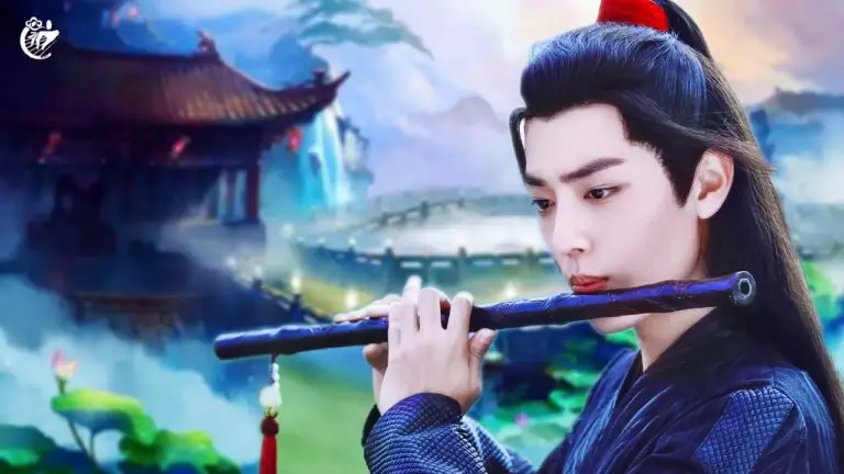 Bamboo flute Chinese folk song