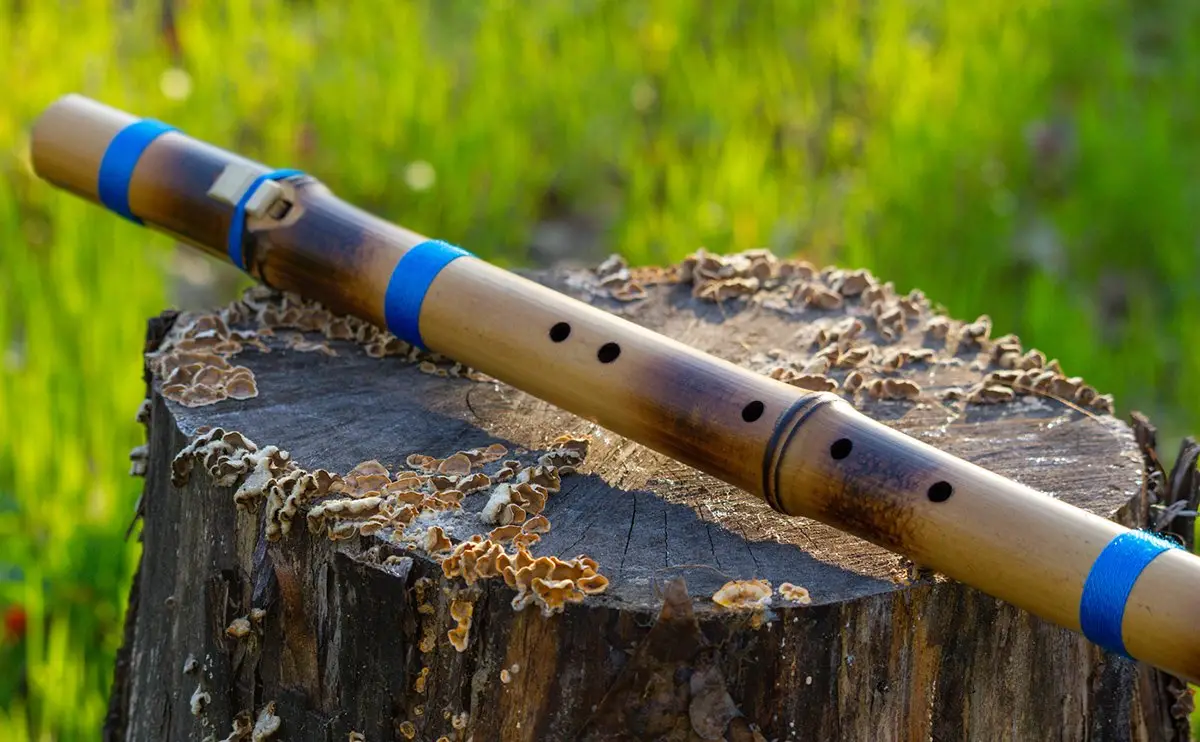 Native American bamboo flute for sale
