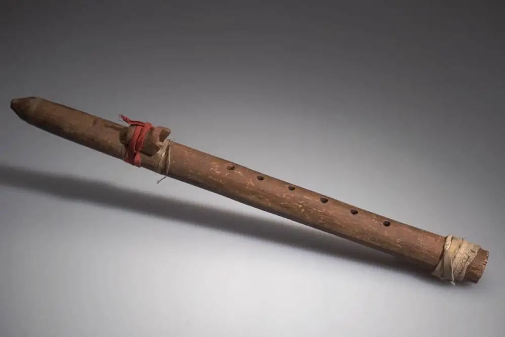 Native American bamboo flute history