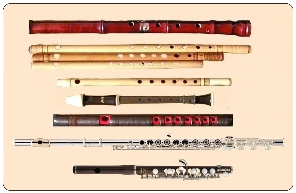 Bamboo or metal flute