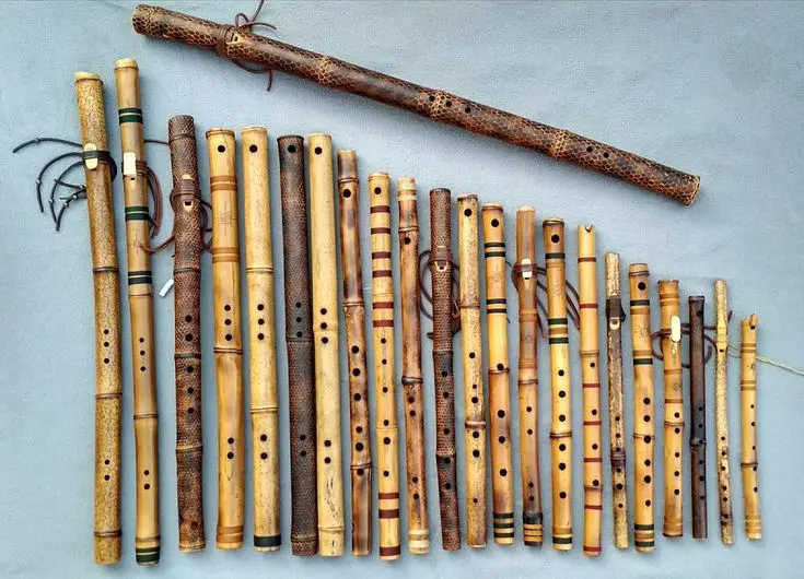 Types of bamboo flute