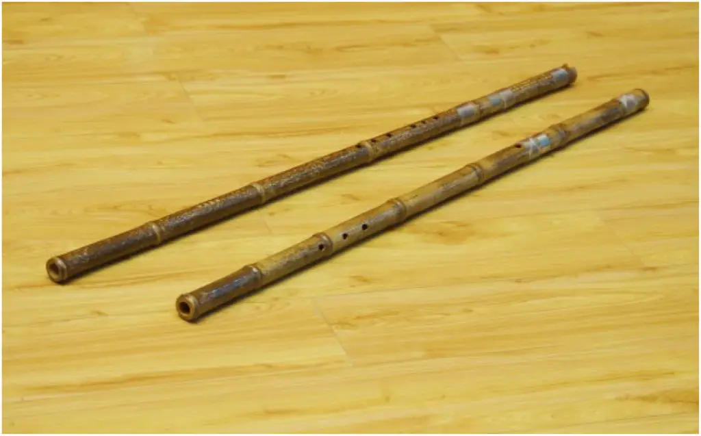 Bamboo flute aging