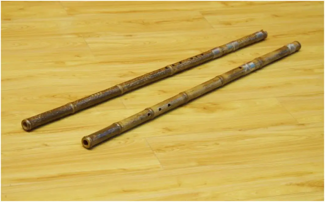Bamboo flute aging