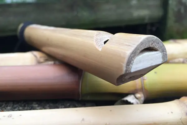 Handmade bamboo flute